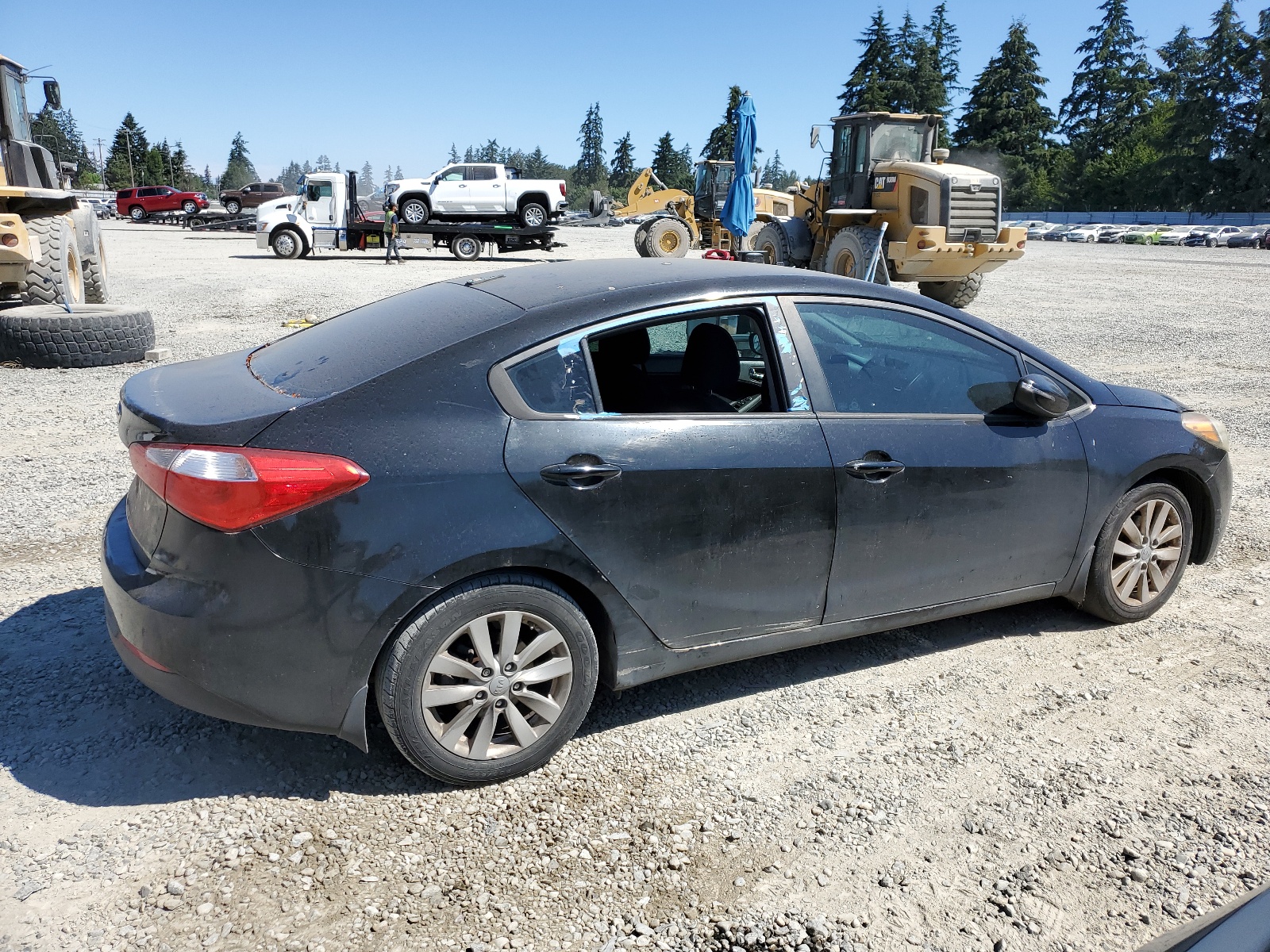 2014 Kia Forte Lx vin: KNAFX4A67E5142367