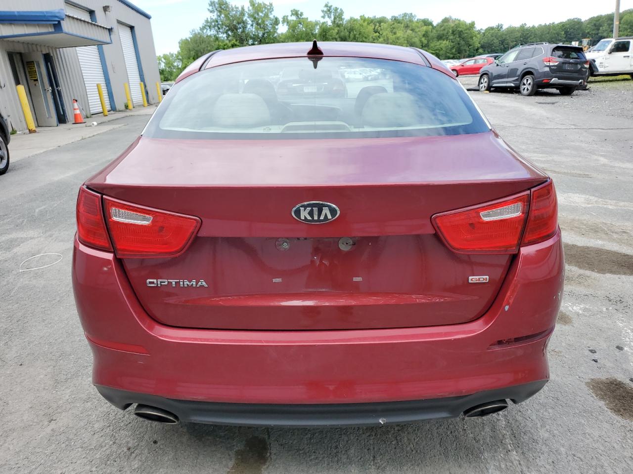 2014 Kia Optima Lx VIN: 5XXGM4A72EG275445 Lot: 61087674