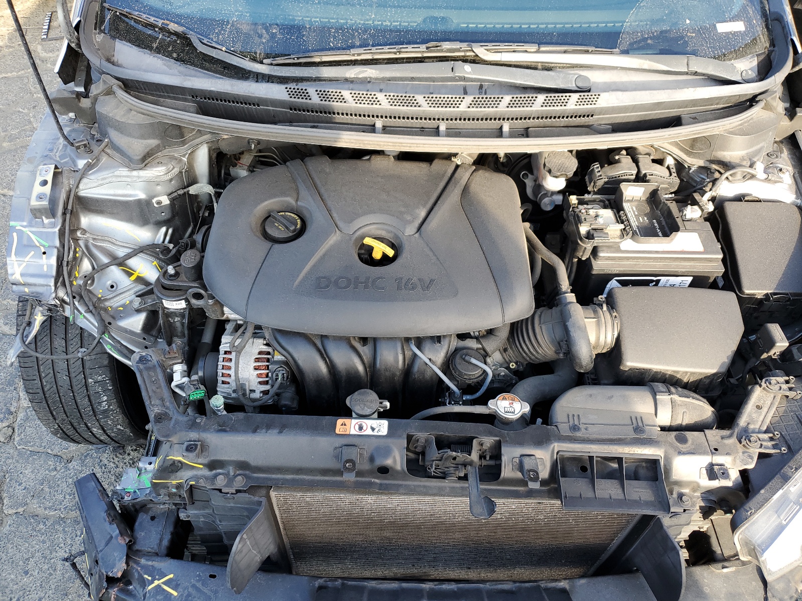 KNAFX4A67G5508105 2016 Kia Forte Lx