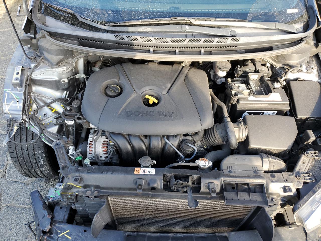 2016 Kia Forte Lx VIN: KNAFX4A67G5508105 Lot: 62153224