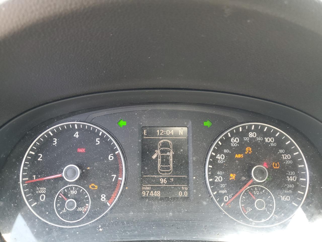 2012 Volkswagen Passat Se VIN: 1VWBP7A31CC044532 Lot: 64969924