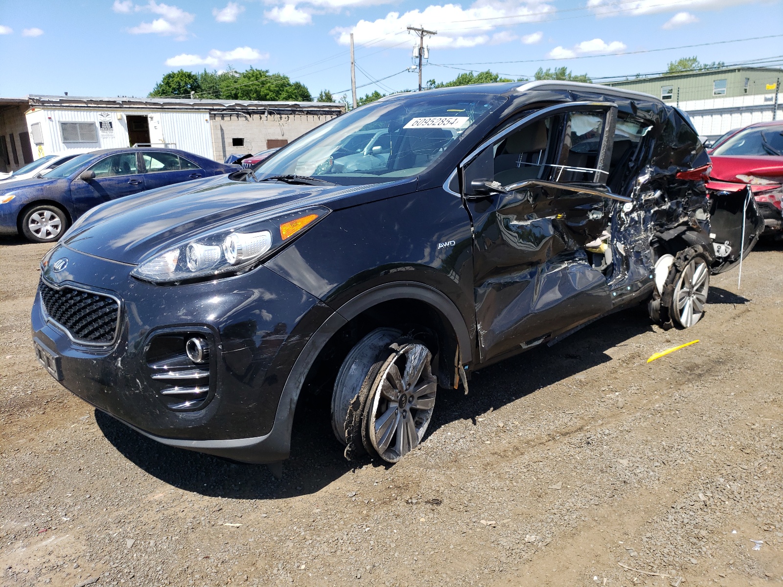 2017 Kia Sportage Lx vin: KNDPMCAC4H7208740