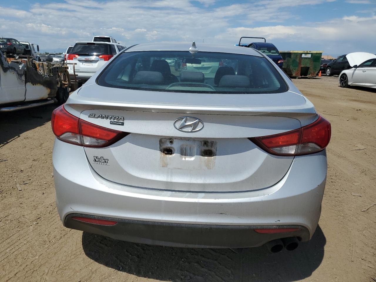 2014 Hyundai Elantra Coupe Gs VIN: KMHDH6AH6EU028379 Lot: 62315214