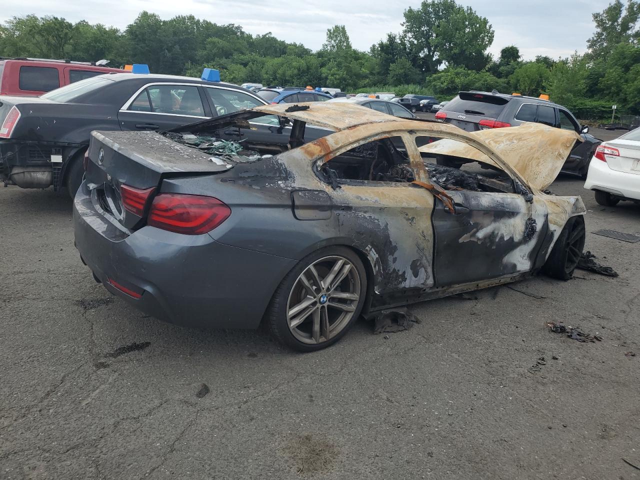 2020 BMW 430I VIN: WBA4W3C0XLAG91551 Lot: 63389694