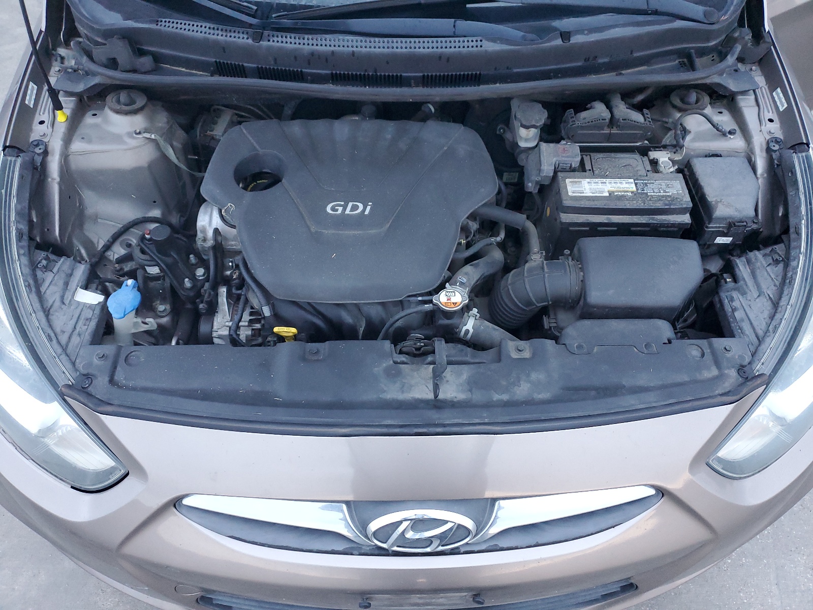 KMHCT4AE2EU760805 2014 Hyundai Accent Gls