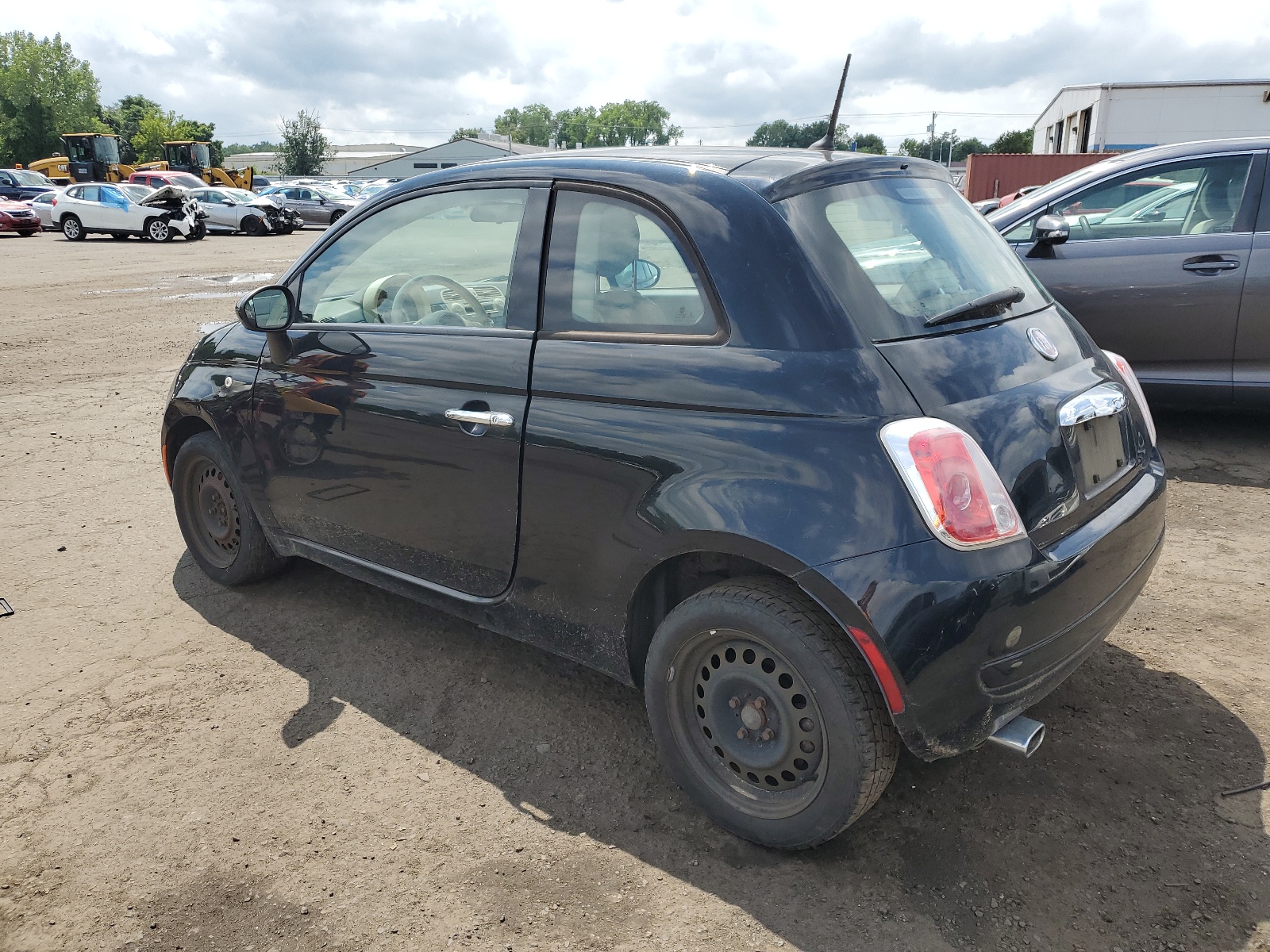 2014 Fiat 500 Pop vin: 3C3CFFAR9ET267826