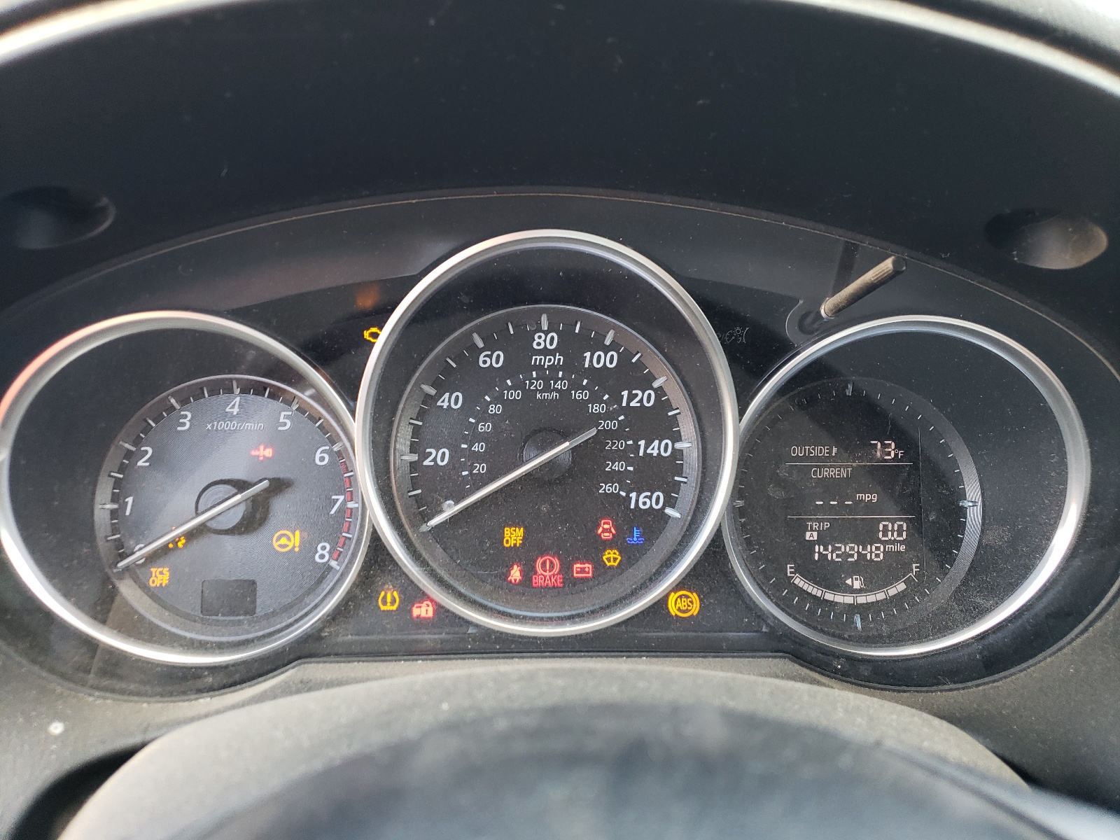 JM3KE2CY7E0342096 2014 Mazda Cx-5 Touring