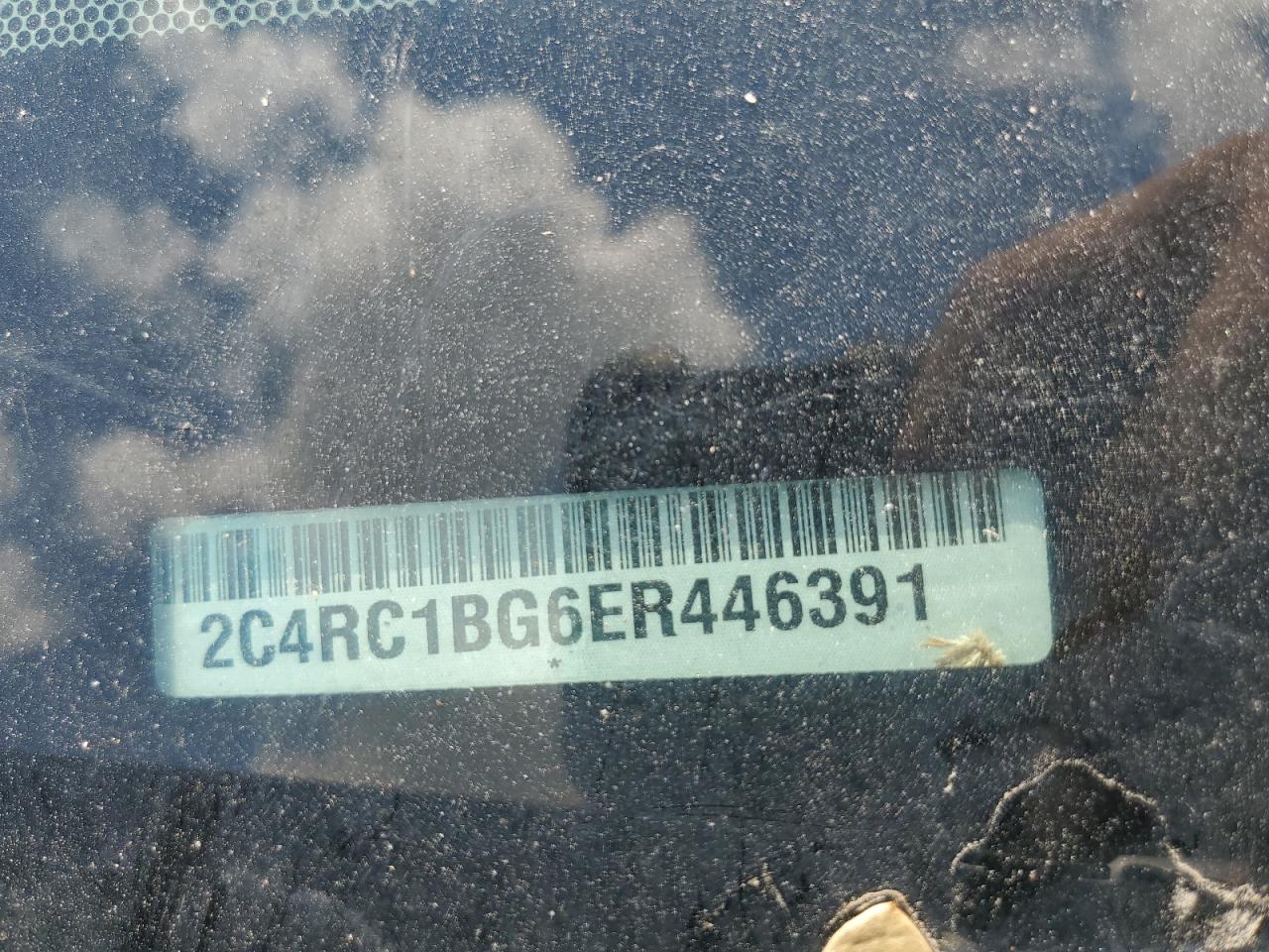 2014 Chrysler Town & Country Touring VIN: 2C4RC1BG6ER446391 Lot: 62834444