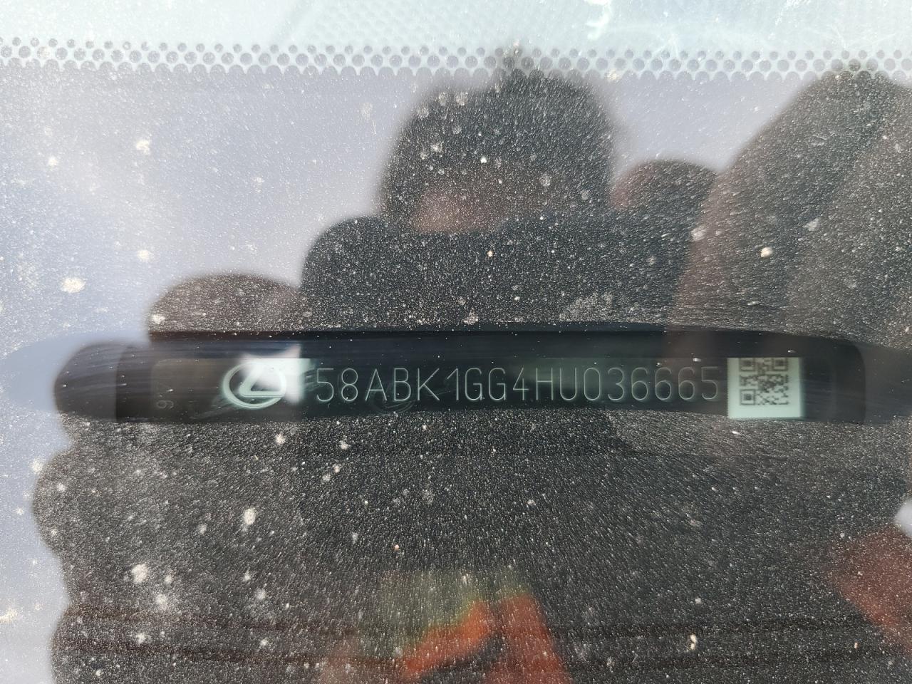 2017 Lexus Es 350 VIN: 58ABK1GG4HU036665 Lot: 61834514