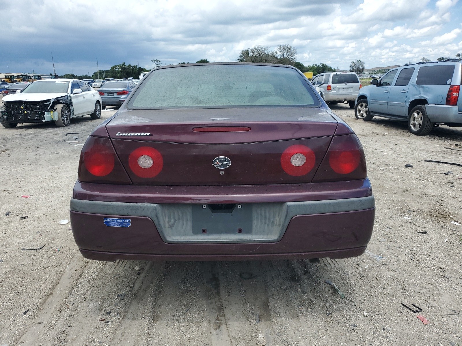 2G1WF52EX39440678 2003 Chevrolet Impala