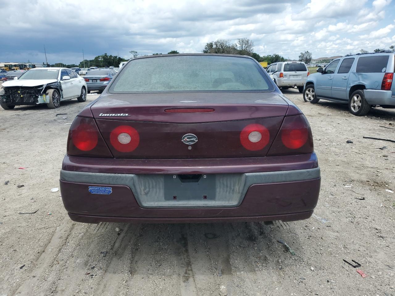 2003 Chevrolet Impala VIN: 2G1WF52EX39440678 Lot: 65219774