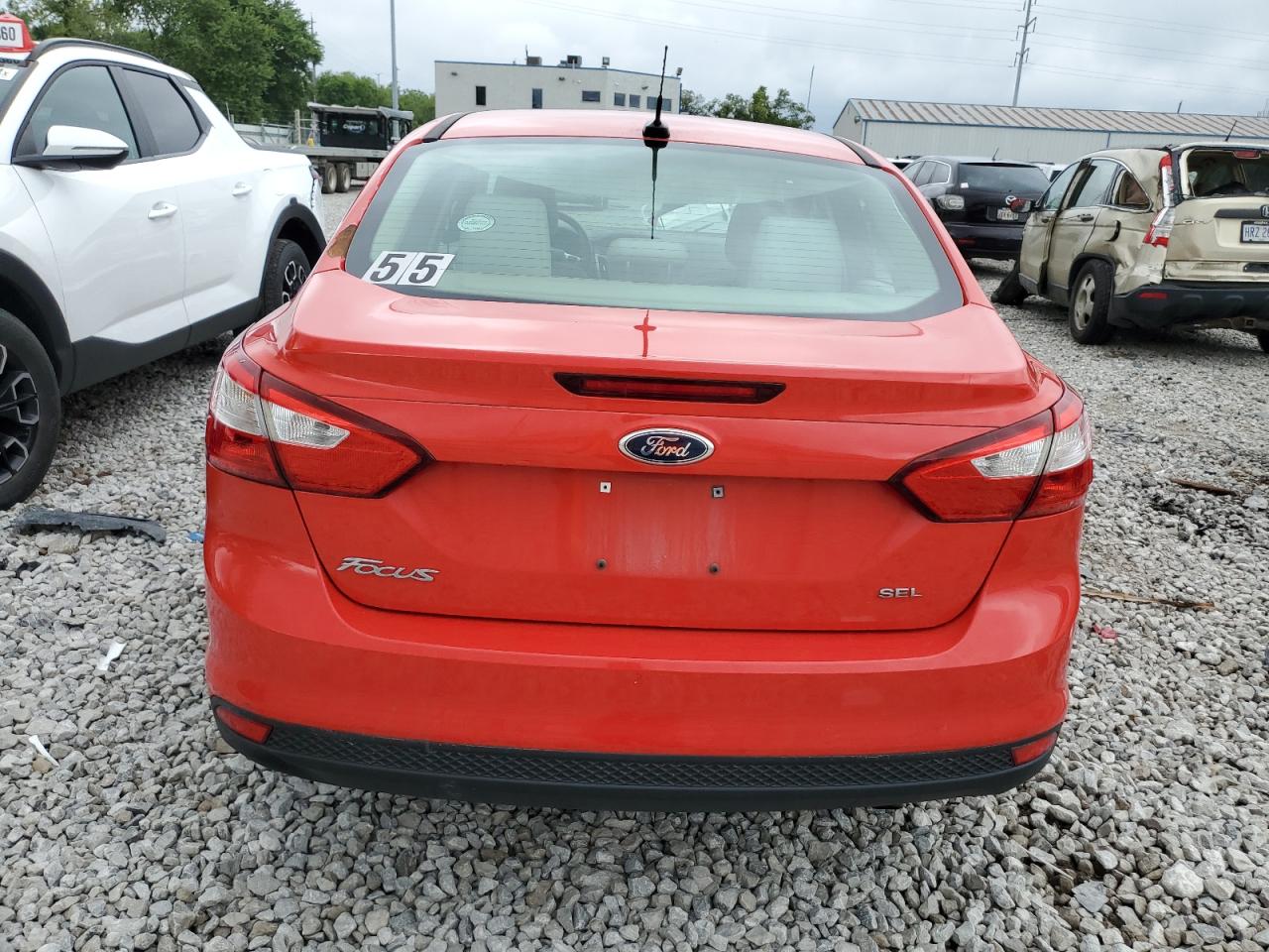 2012 Ford Focus Sel VIN: 1FAHP3H28CL270589 Lot: 64975754