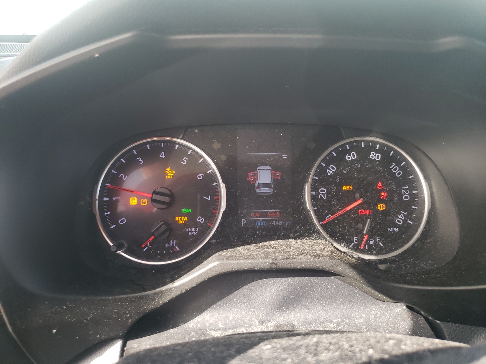 2T3W1RFV8KC002142 2019 Toyota Rav4 Xle