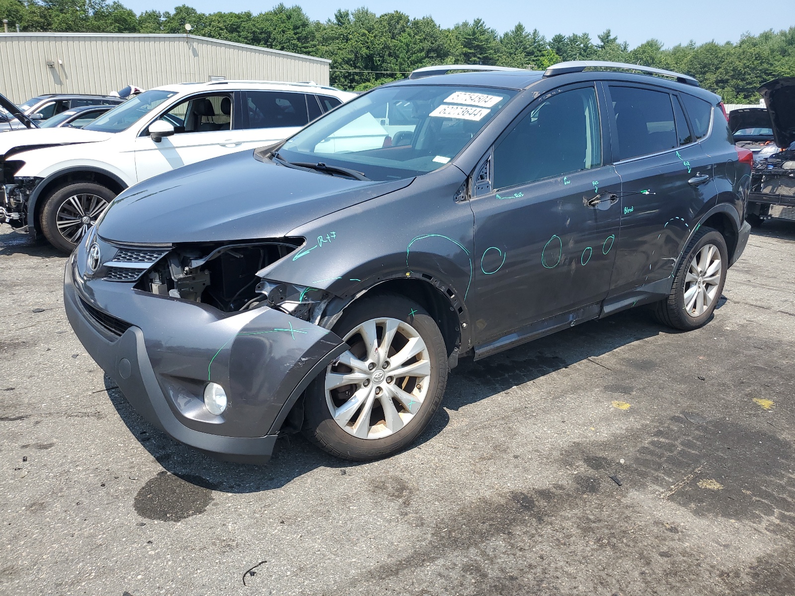 2013 Toyota Rav4 Limited vin: 2T3DFREV8DW113737