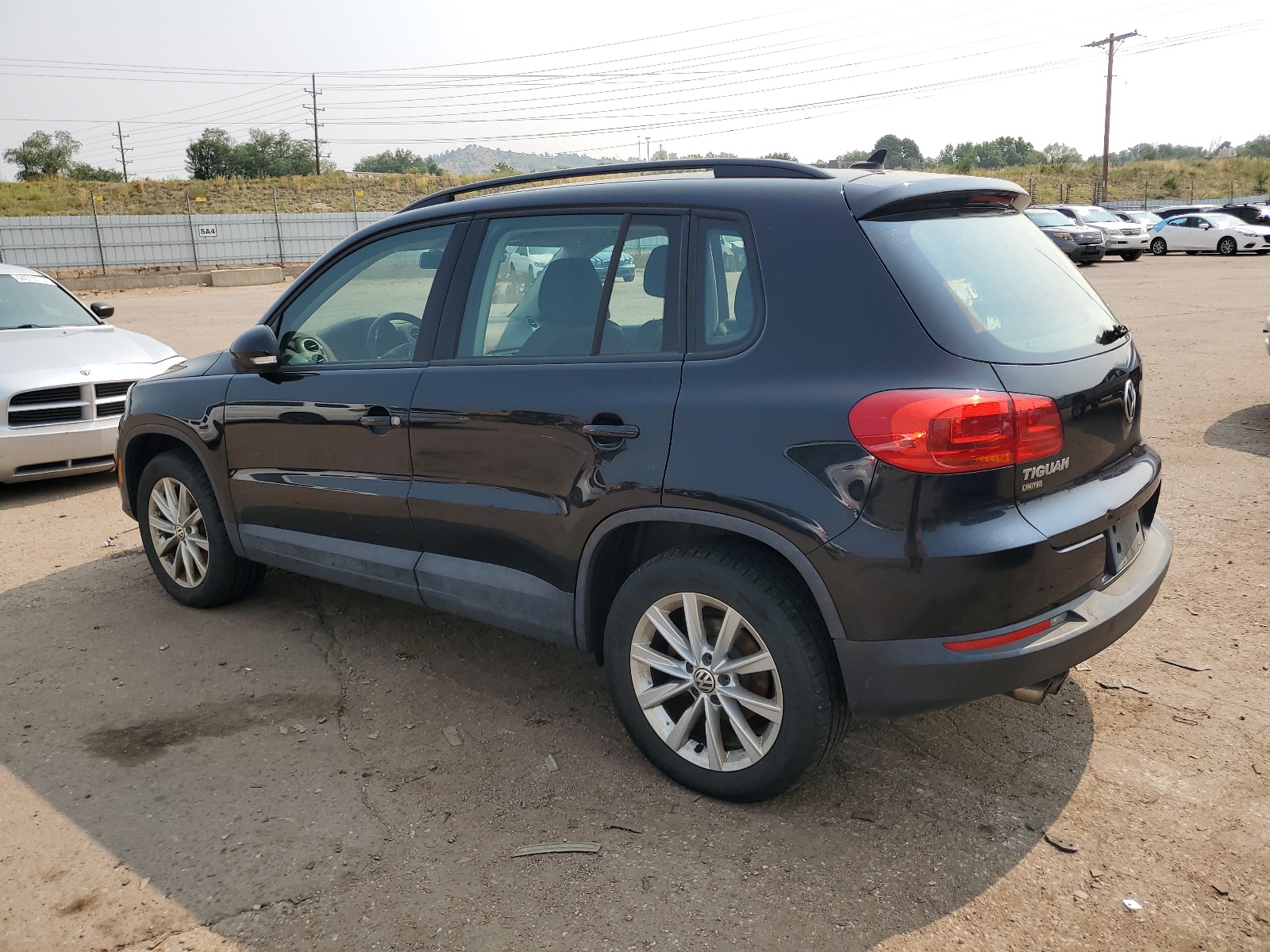 2017 Volkswagen Tiguan S vin: WVGBV7AX9HK046050