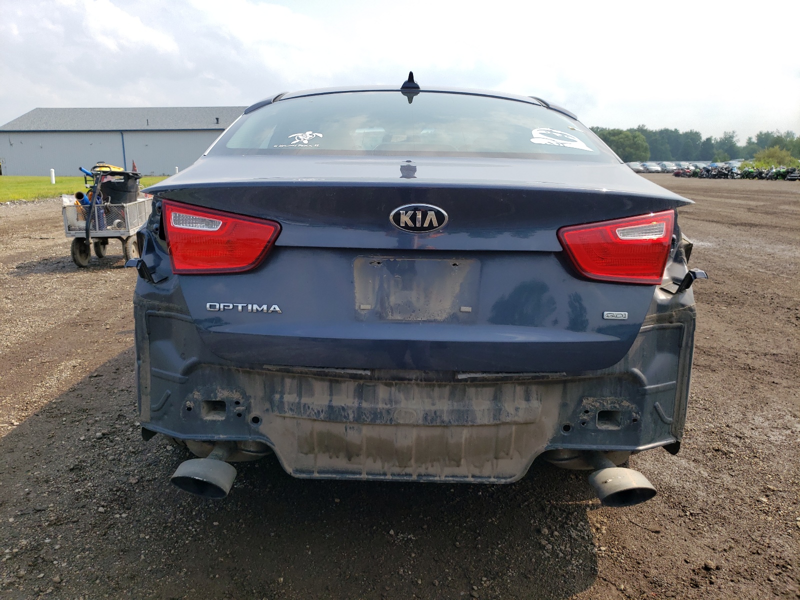 5XXGM4A7XFG473711 2015 Kia Optima Lx