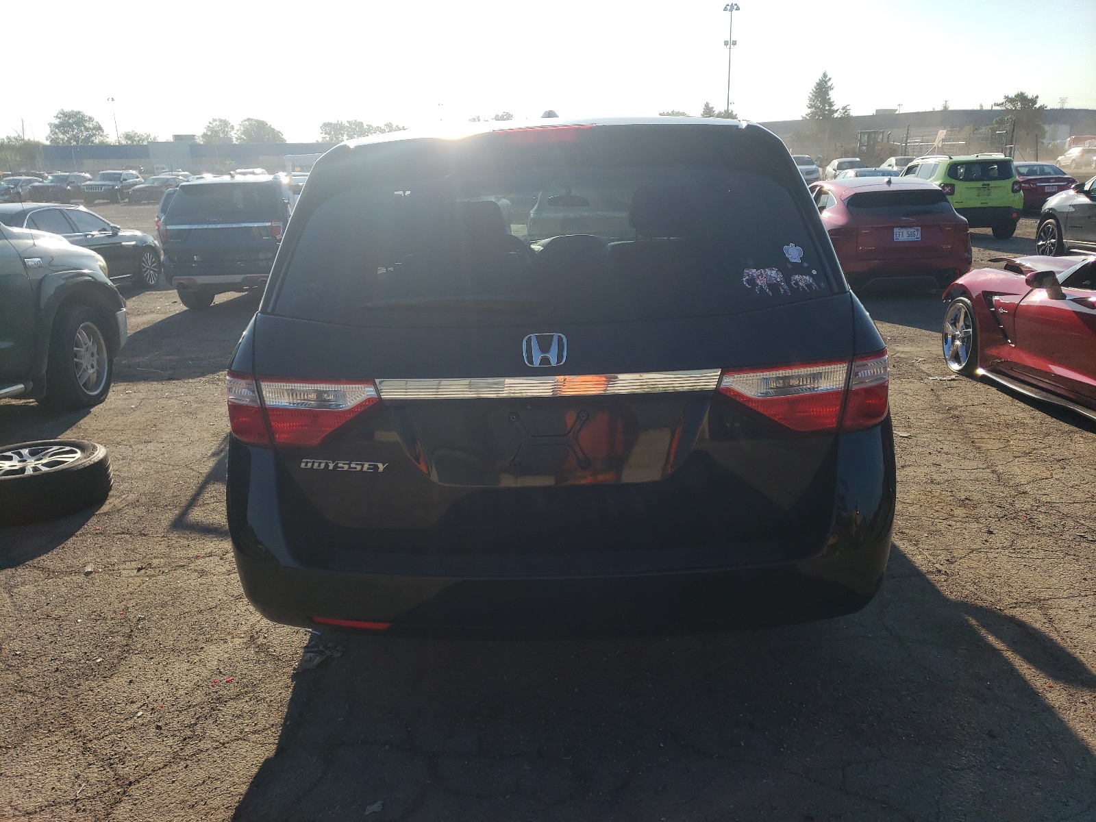 5FNRL5H6XBB038649 2011 Honda Odyssey Exl