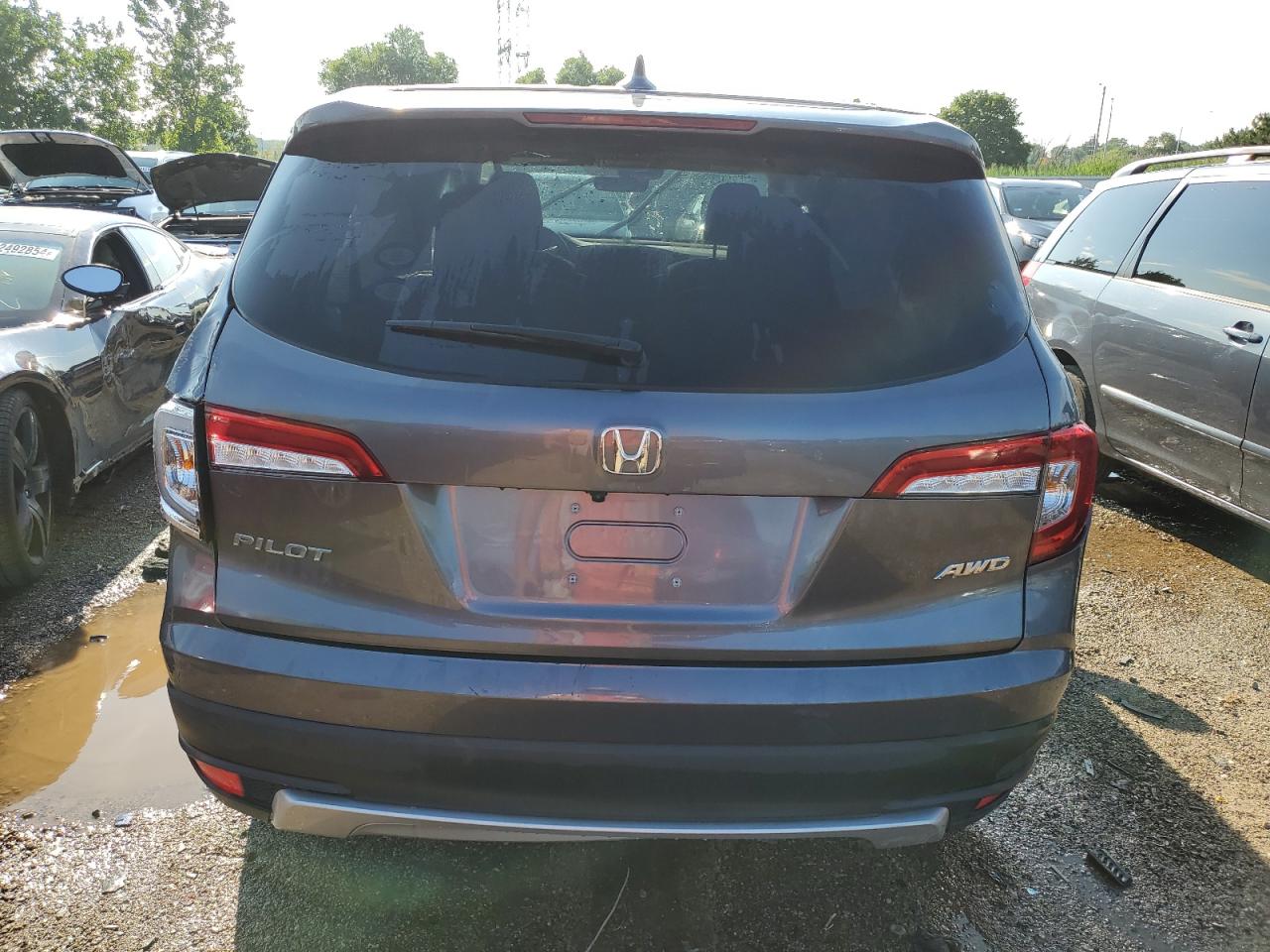 2022 Honda Pilot Exl VIN: 5FNYF6H58NB099535 Lot: 61947884