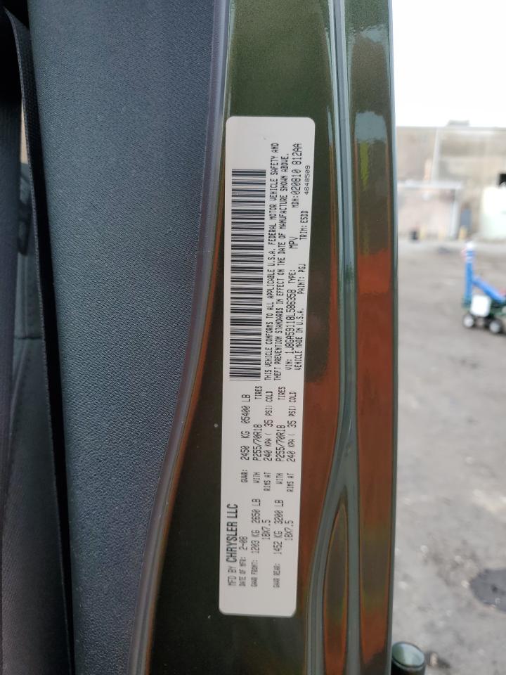 2008 Jeep Wrangler Unlimited Sahara VIN: 1J8GA59118L586358 Lot: 64089124