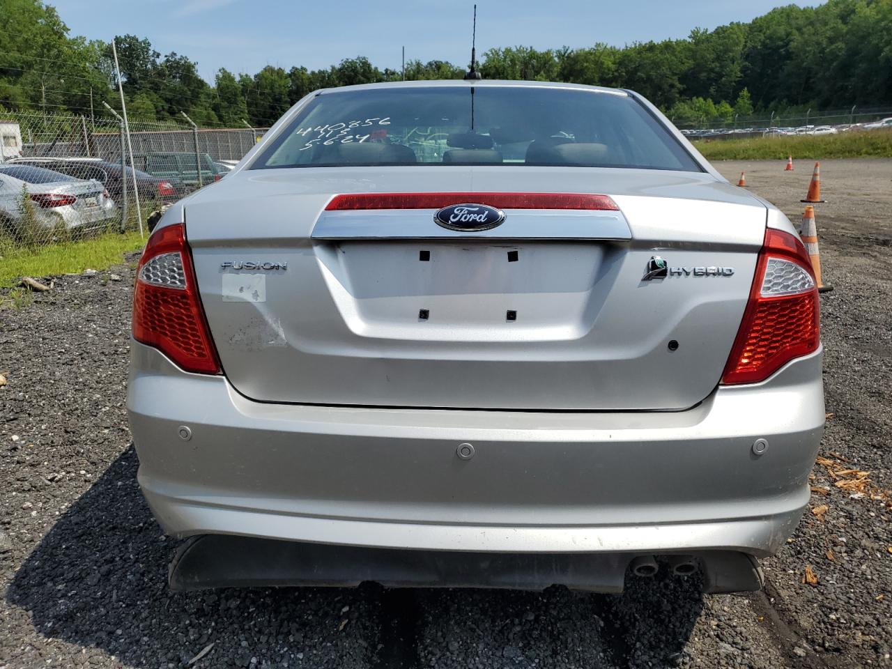 2010 Ford Fusion Hybrid VIN: 3FADP0L34AR105442 Lot: 64845324