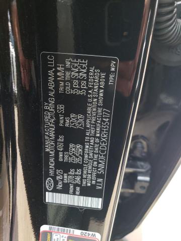 5NMJFCDEXRH354177 Hyundai Tucson SEL 13