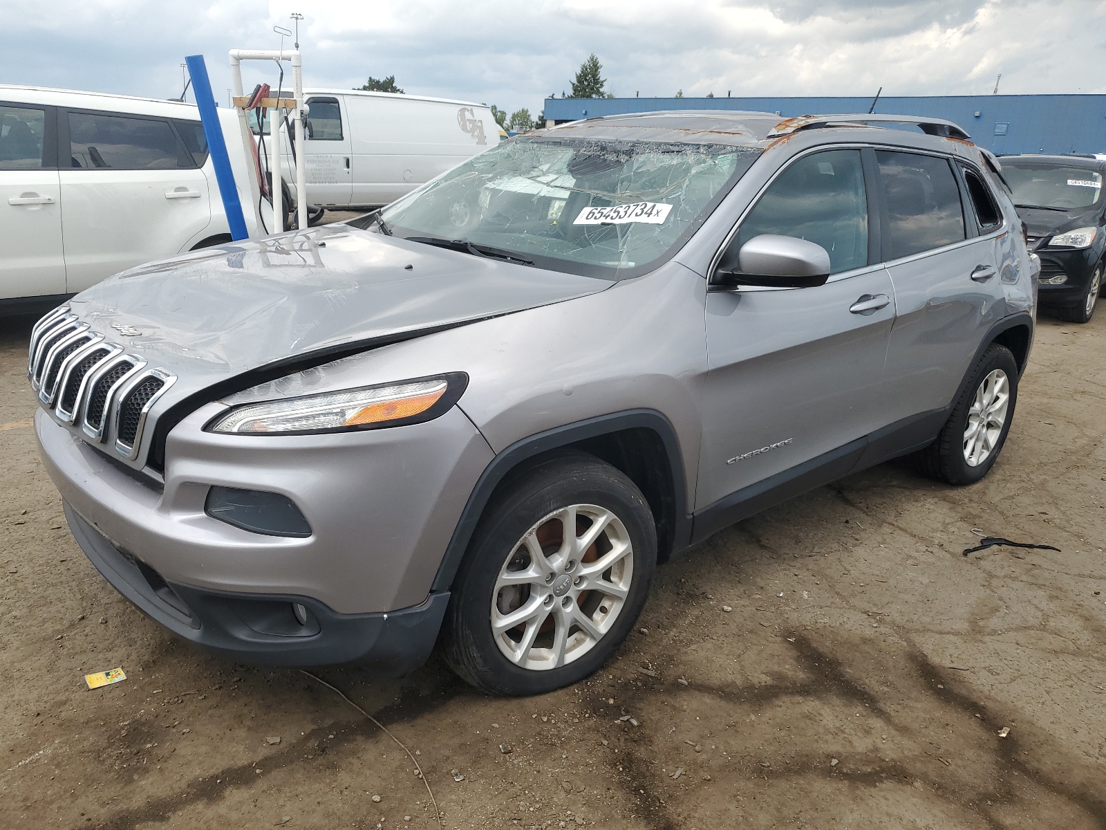 1C4PJLCS0EW102851 2014 Jeep Cherokee Latitude