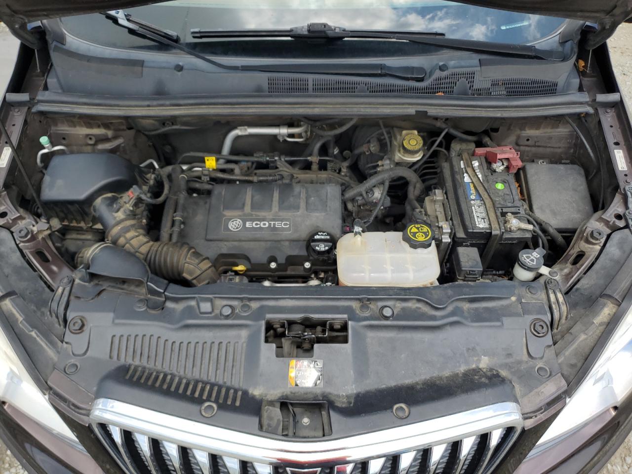 2015 BUICK ENCORE with REAR END damage, VIN KL4CJCSB6FB152642