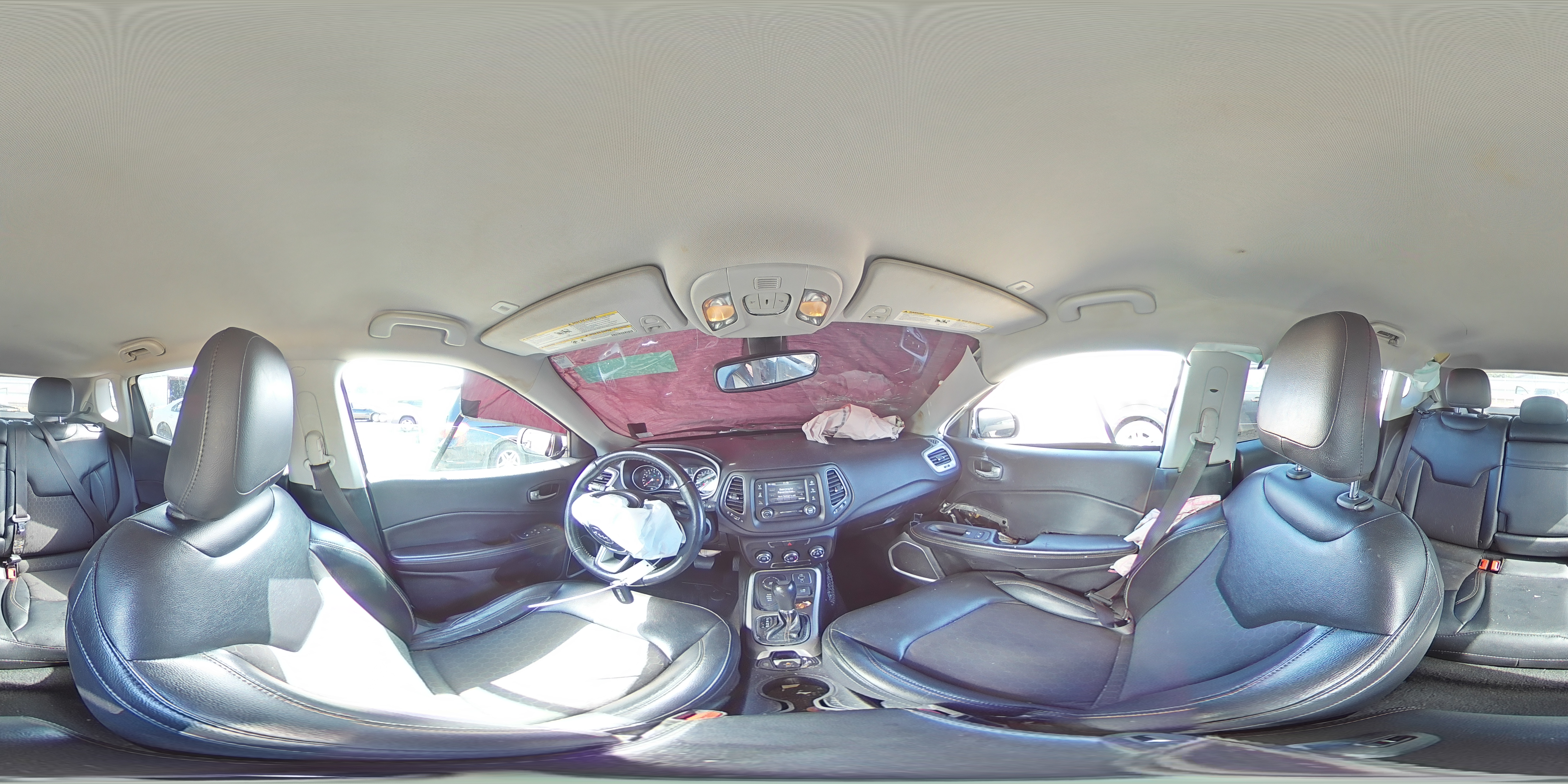 2017 Jeep Compass Latitude VIN: 3C4NJDBBXHT680688 Lot: 63794364