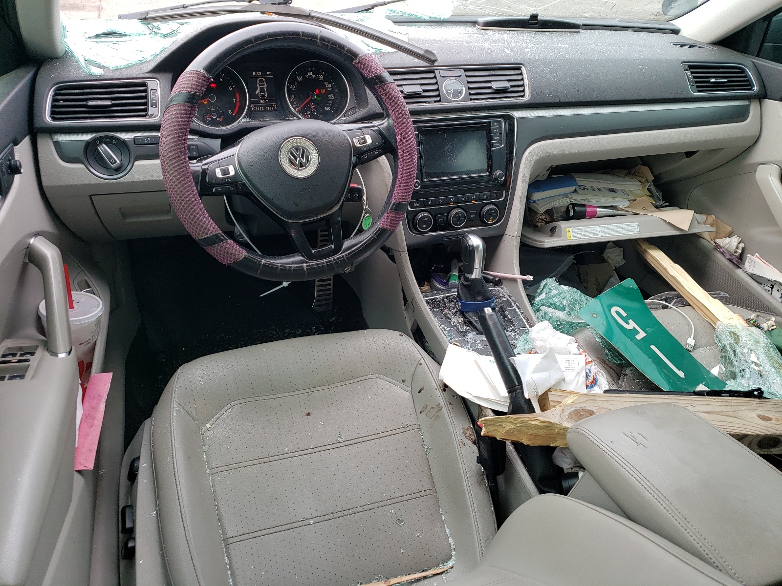 1VWDT7A32HC061805 2017 Volkswagen Passat R-Line