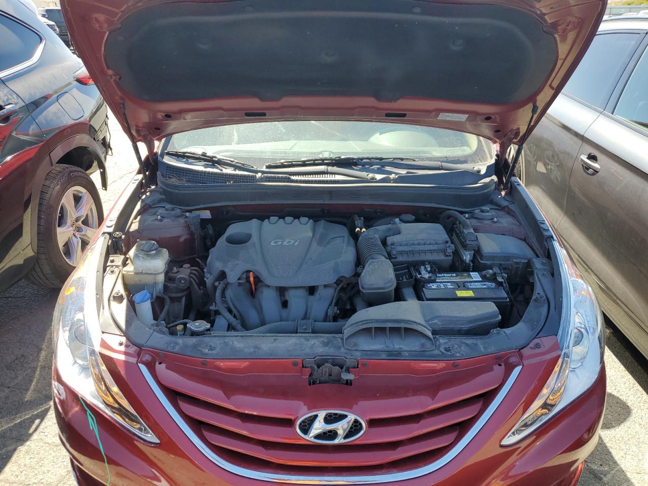 2013 Hyundai Sonata Gls VIN: 5NPEB4AC1DH780826 Lot: 65076404