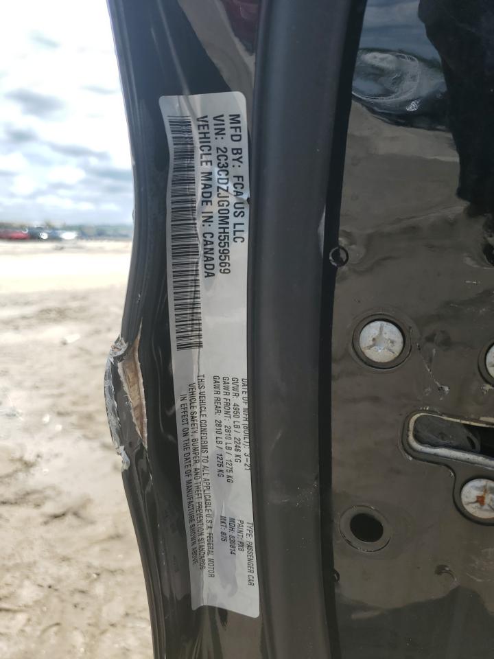 2021 Dodge Challenger Gt VIN: 2C3CDZJG0MH559569 Lot: 63673764