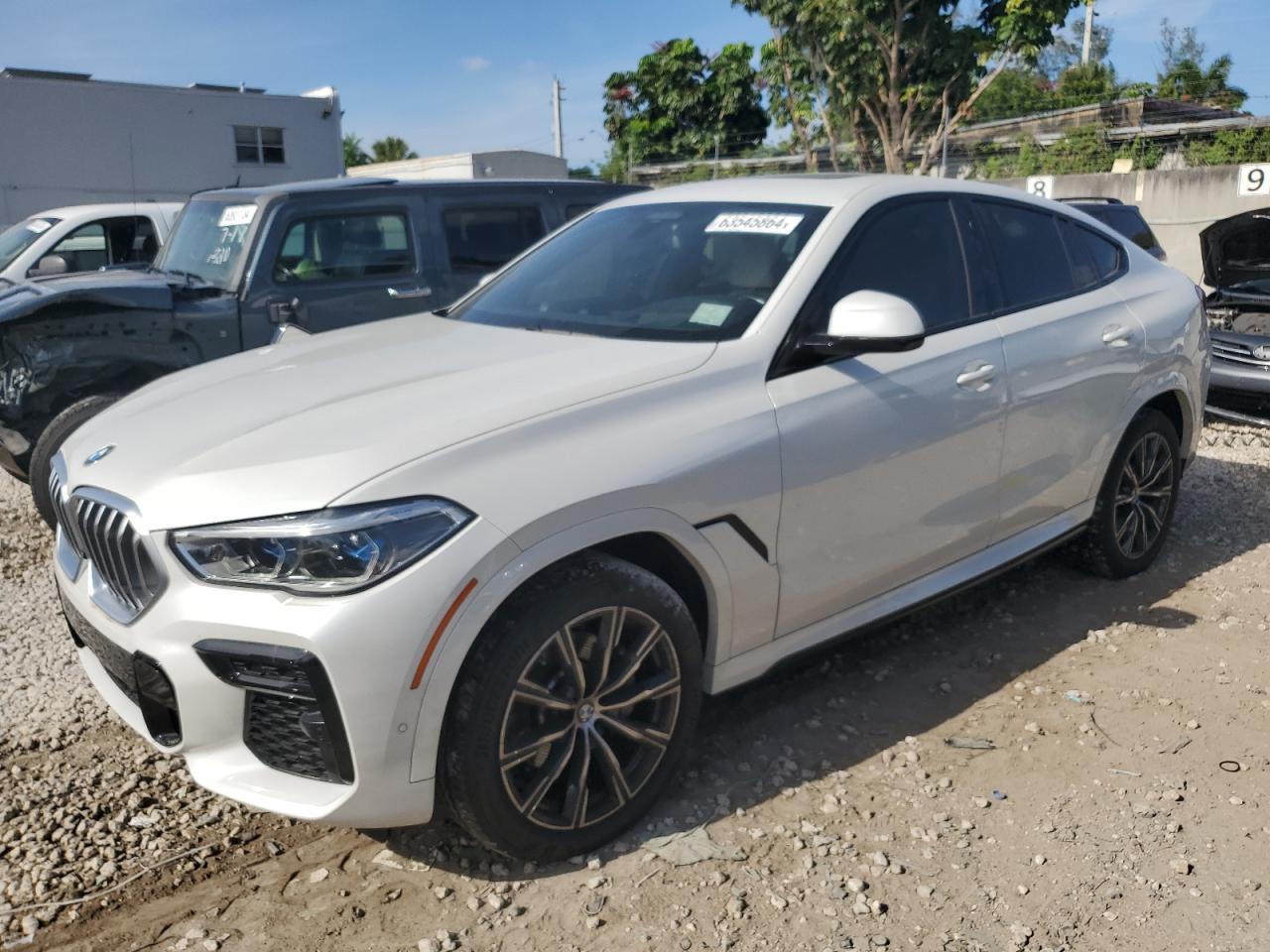 2022 BMW X6 xDrive40I VIN: 5UXCY6C02N9J12482 Lot: 63545864