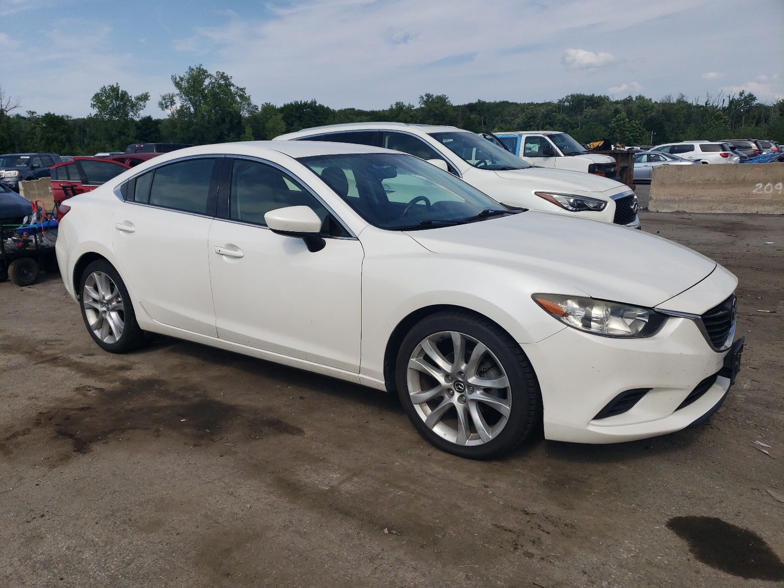 2016 Mazda 6 Touring vin: JM1GJ1V54G1415140