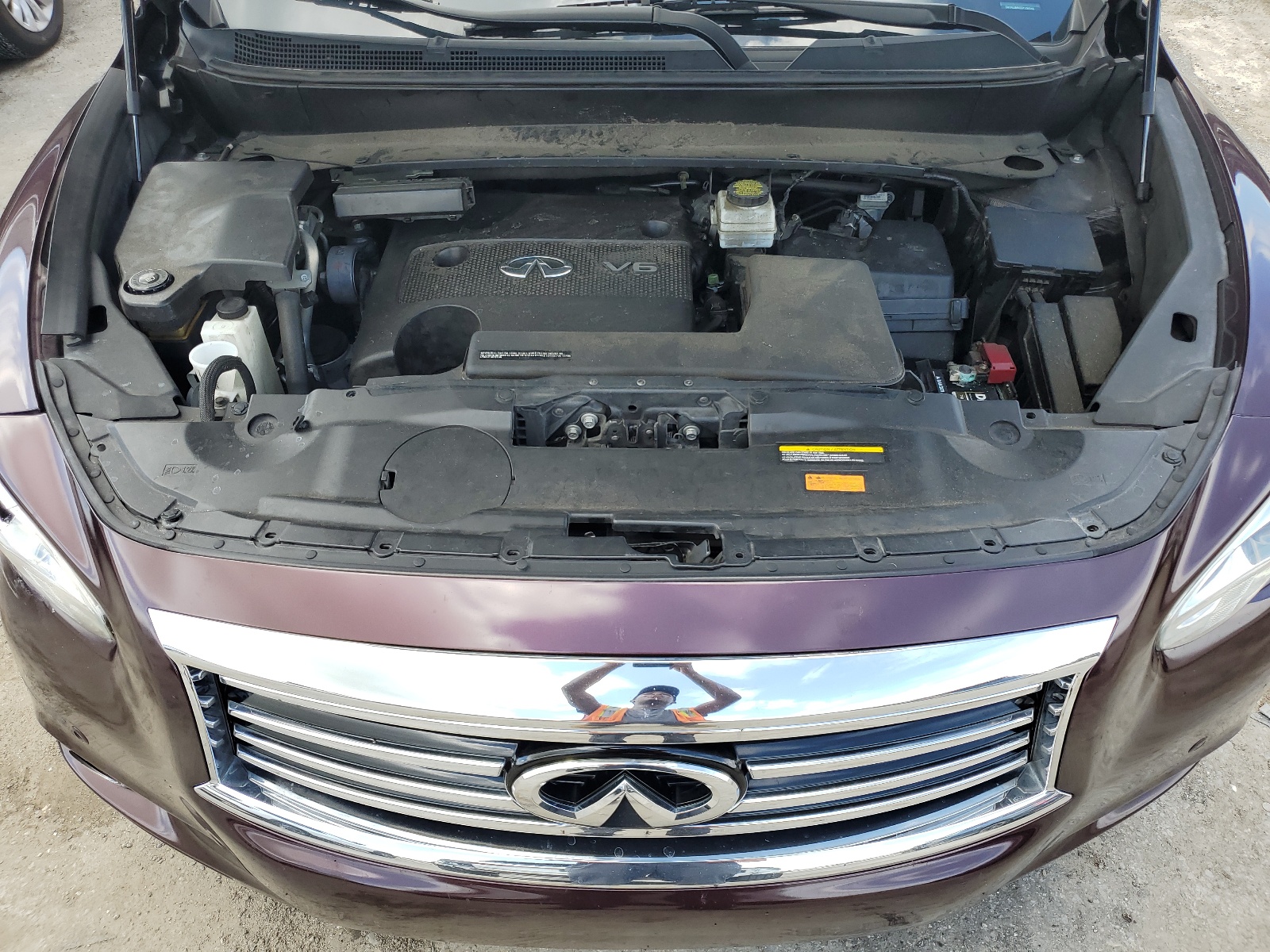 5N1AL0MN3DC324349 2013 Infiniti Jx35