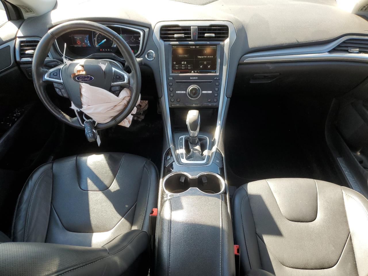 2016 Ford Fusion Titanium Hev VIN: 3FA6P0RU8GR267608 Lot: 61243654