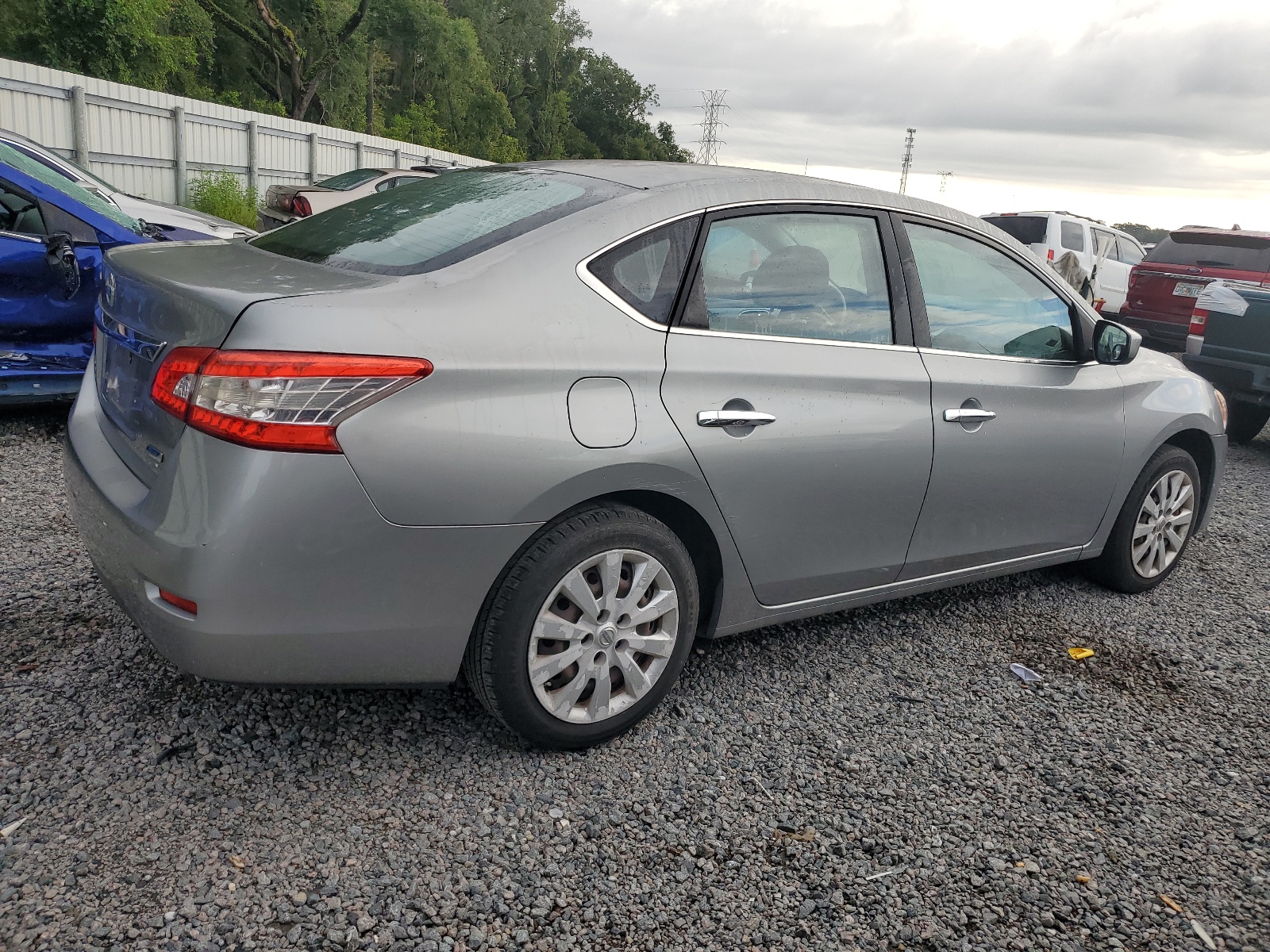 2014 Nissan Sentra S vin: 3N1AB7AP1EY248342