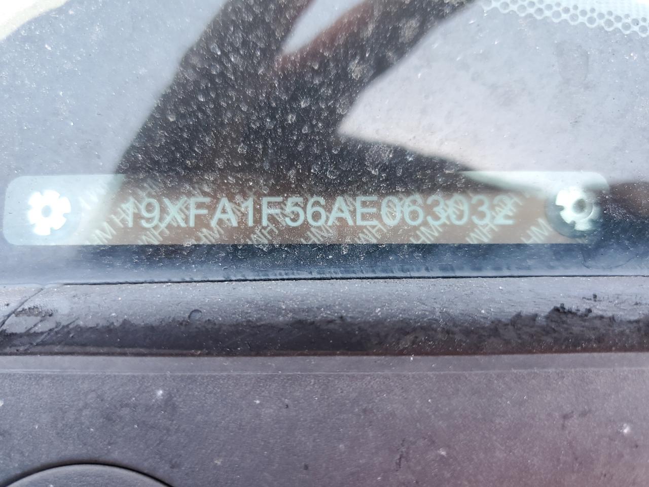 2010 Honda Civic Lx VIN: 19XFA1F56AE063032 Lot: 64197564