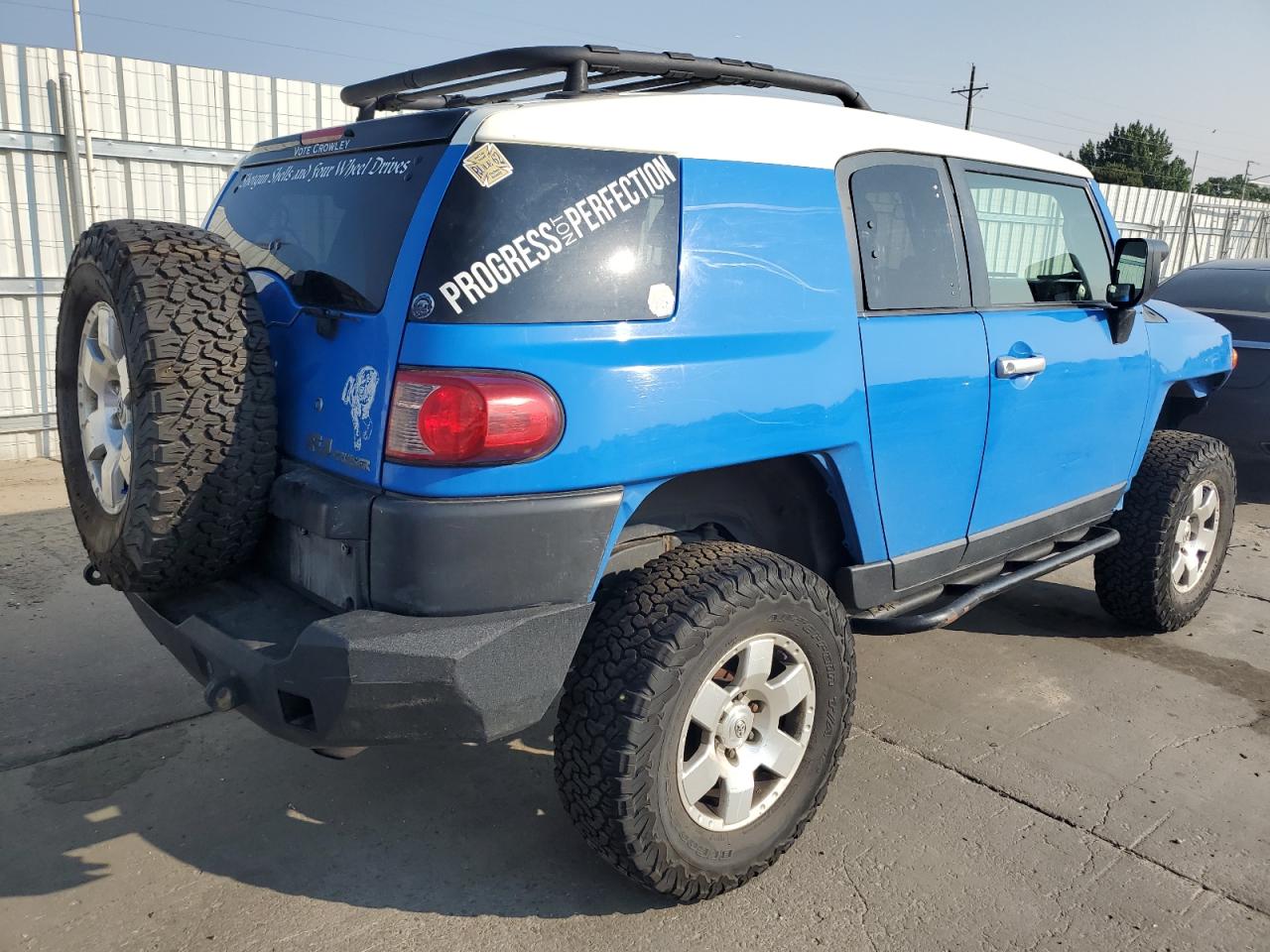 2008 Toyota Fj Cruiser VIN: JTEBU11F78K050671 Lot: 64638984