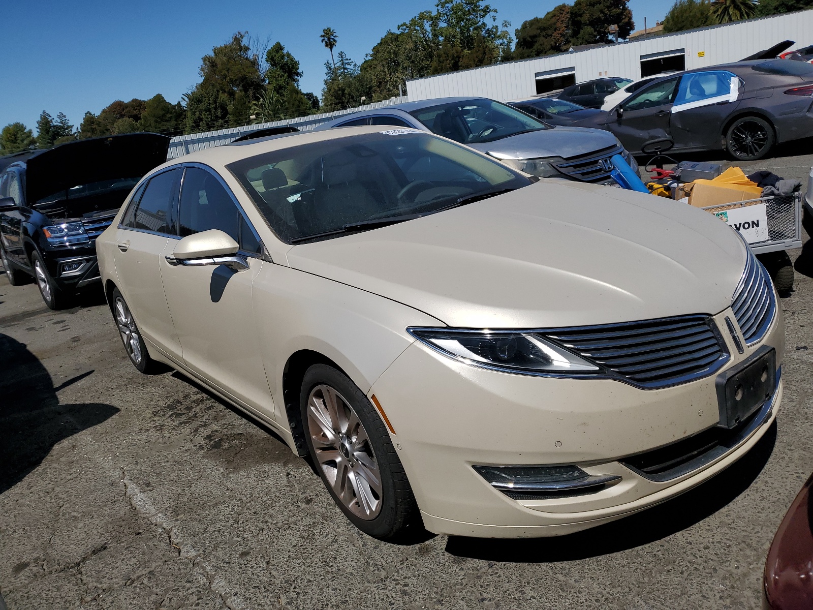 3LN6L2LU4ER807393 2014 Lincoln Mkz Hybrid