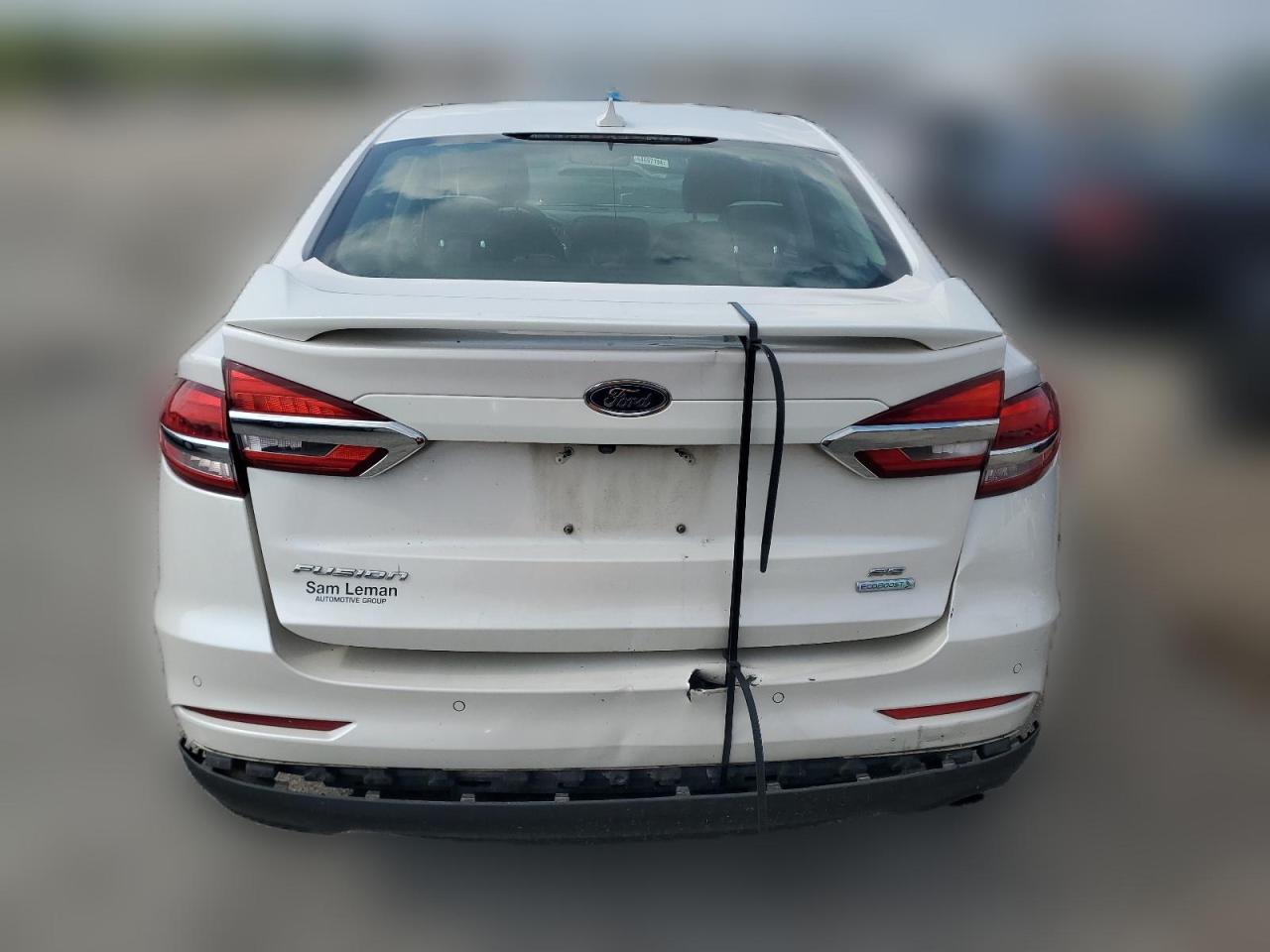 2019 Ford Fusion Se VIN: 3FA6P0HD7KR268551 Lot: 64804434