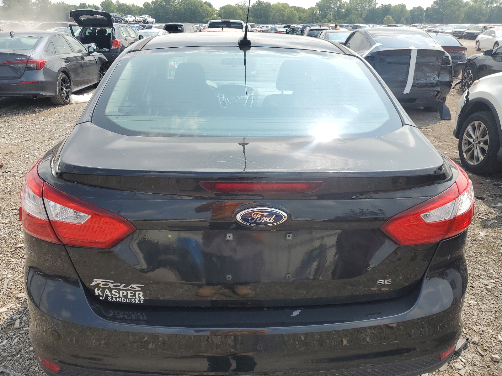 2014 Ford Focus Se vin: 1FADP3F29EL201947