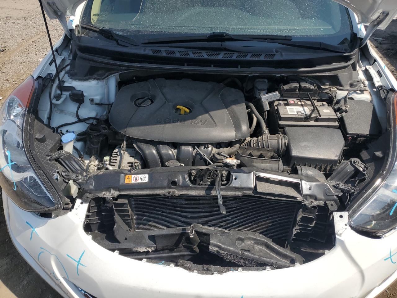 2013 Hyundai Elantra Gls VIN: 5NPDH4AE4DH288884 Lot: 64453104