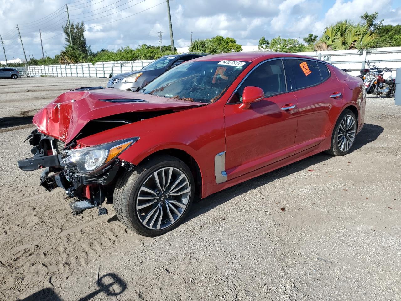 2019 Kia Stinger VIN: KNAE15LA3K6067807 Lot: 54927014