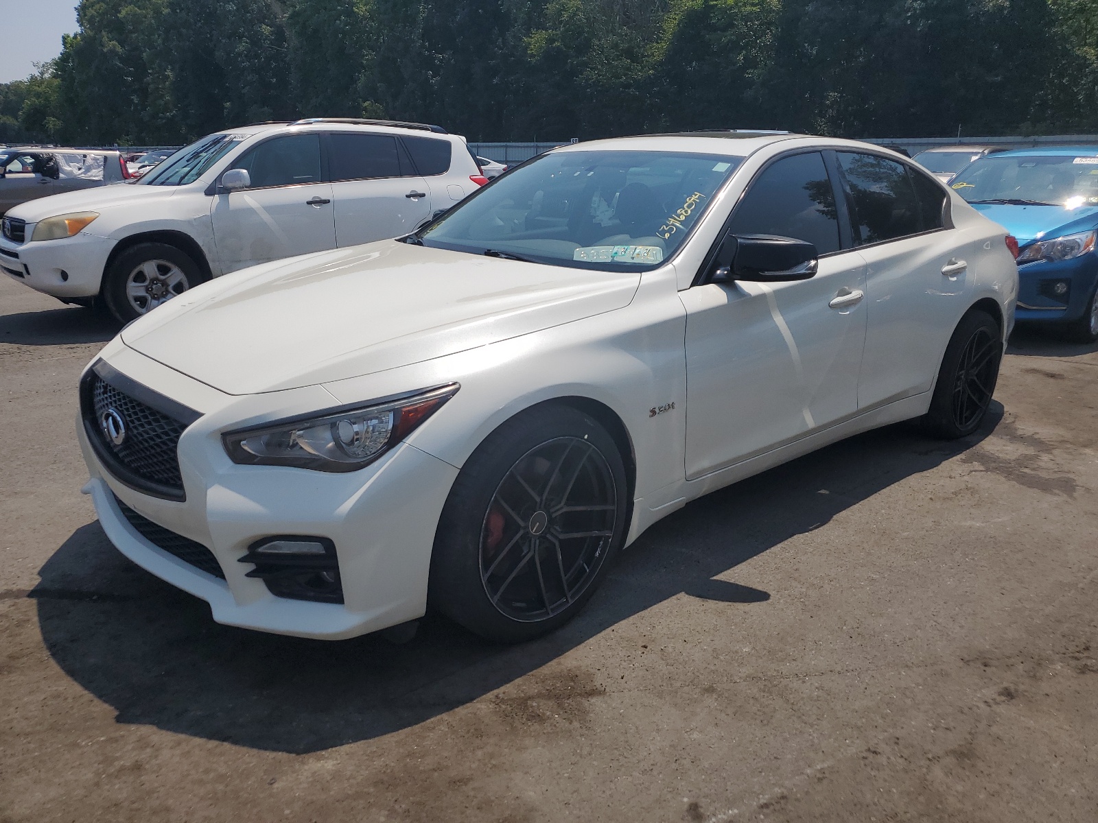 2017 Infiniti Q50 Red Sport 400 vin: JN1FV7AR1HM872065