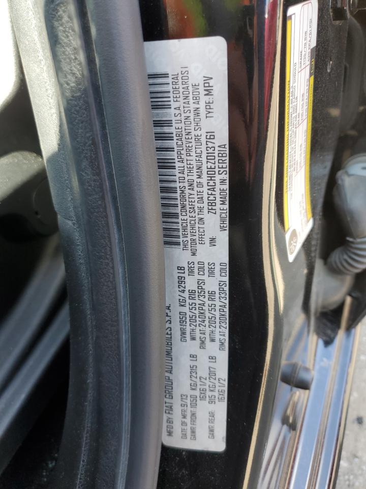 2014 Fiat 500L Lounge VIN: ZFBCFACH0EZ013761 Lot: 62089044