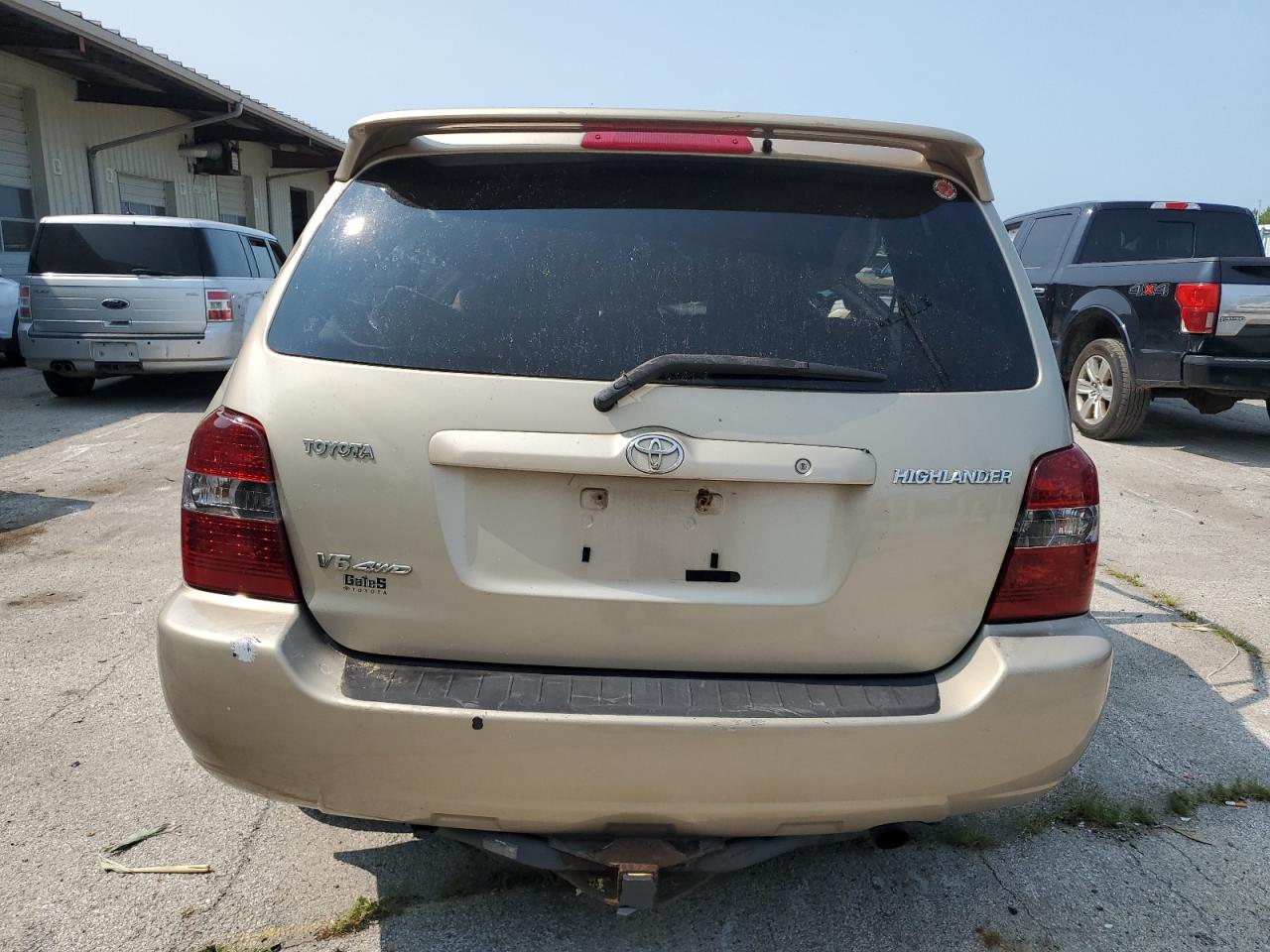 2005 Toyota Highlander Limited VIN: JTEEP21A550116415 Lot: 64466294