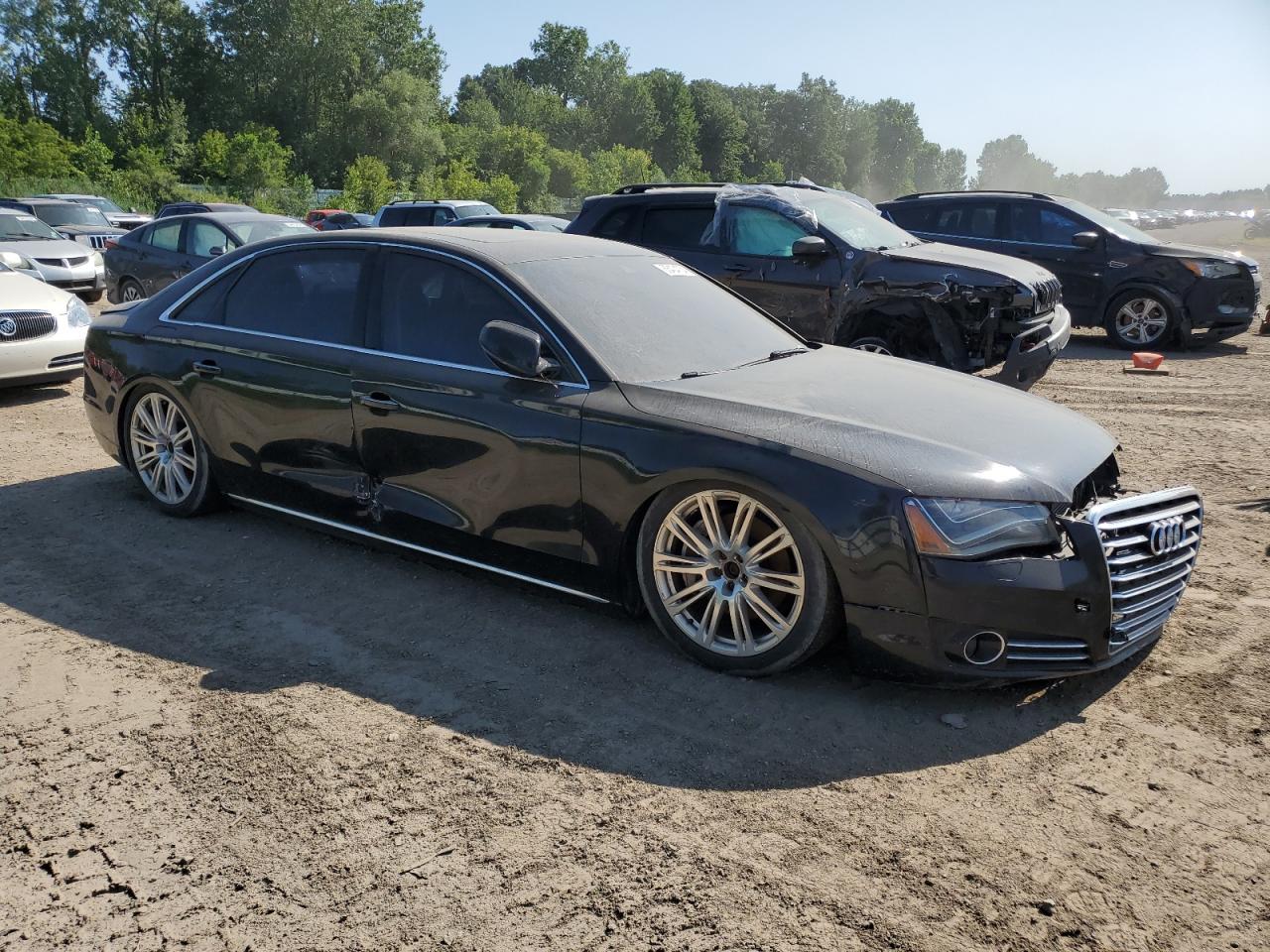 2014 Audi A8 L Quattro VIN: WAUR2AFD2EN002163 Lot: 63404734