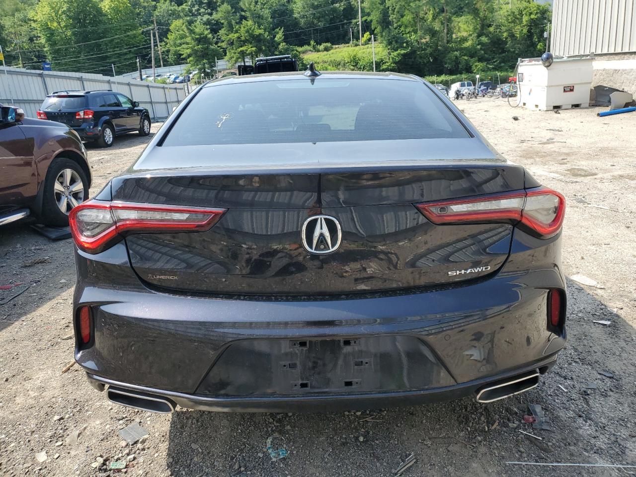 2021 Acura Tlx Advance VIN: 19UUB6F65MA003942 Lot: 61792624