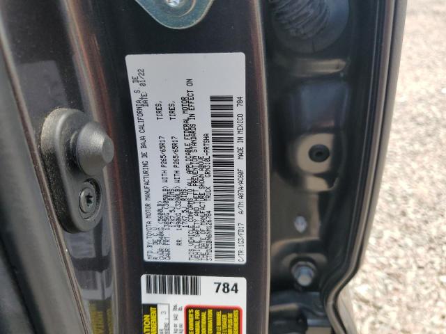 3TMDZ5BN6NM126784 | 2022 Toyota tacoma double cab