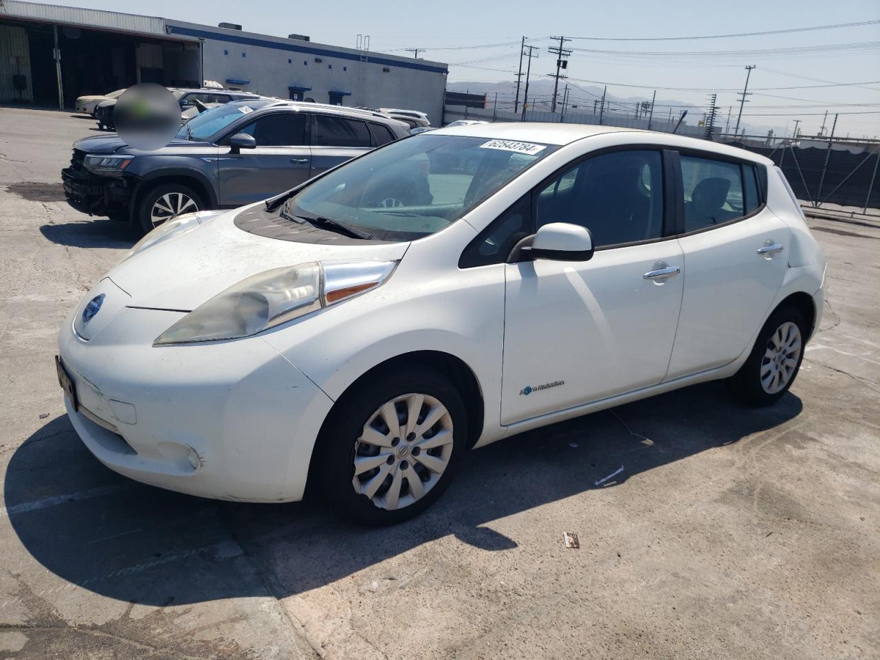 2013 Nissan Leaf S VIN: 1N4AZ0CPXDC419986 Lot: 62543784